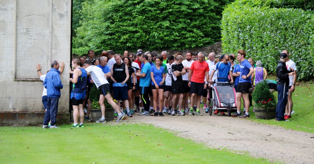 parkrun castle coole enniskillen- starting line