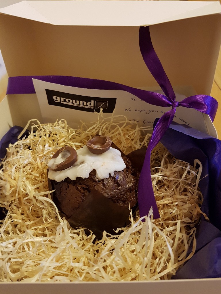 ground creme egg muffin easter