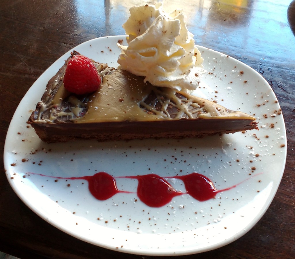 flame belfast salted caramel torte