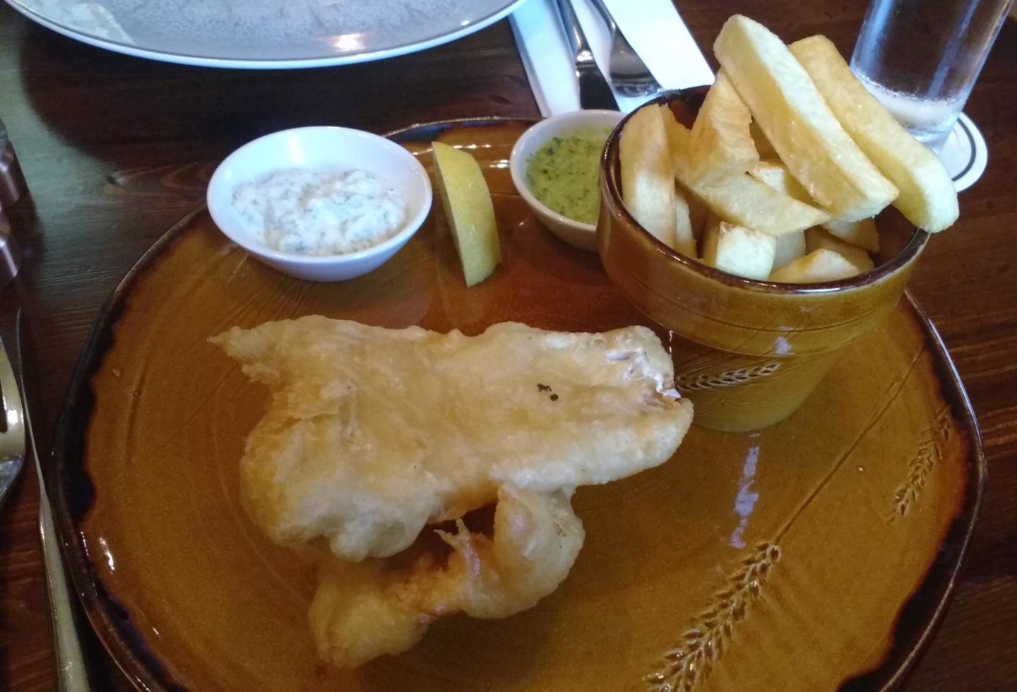 taphouse enniskillen haddock beer battered